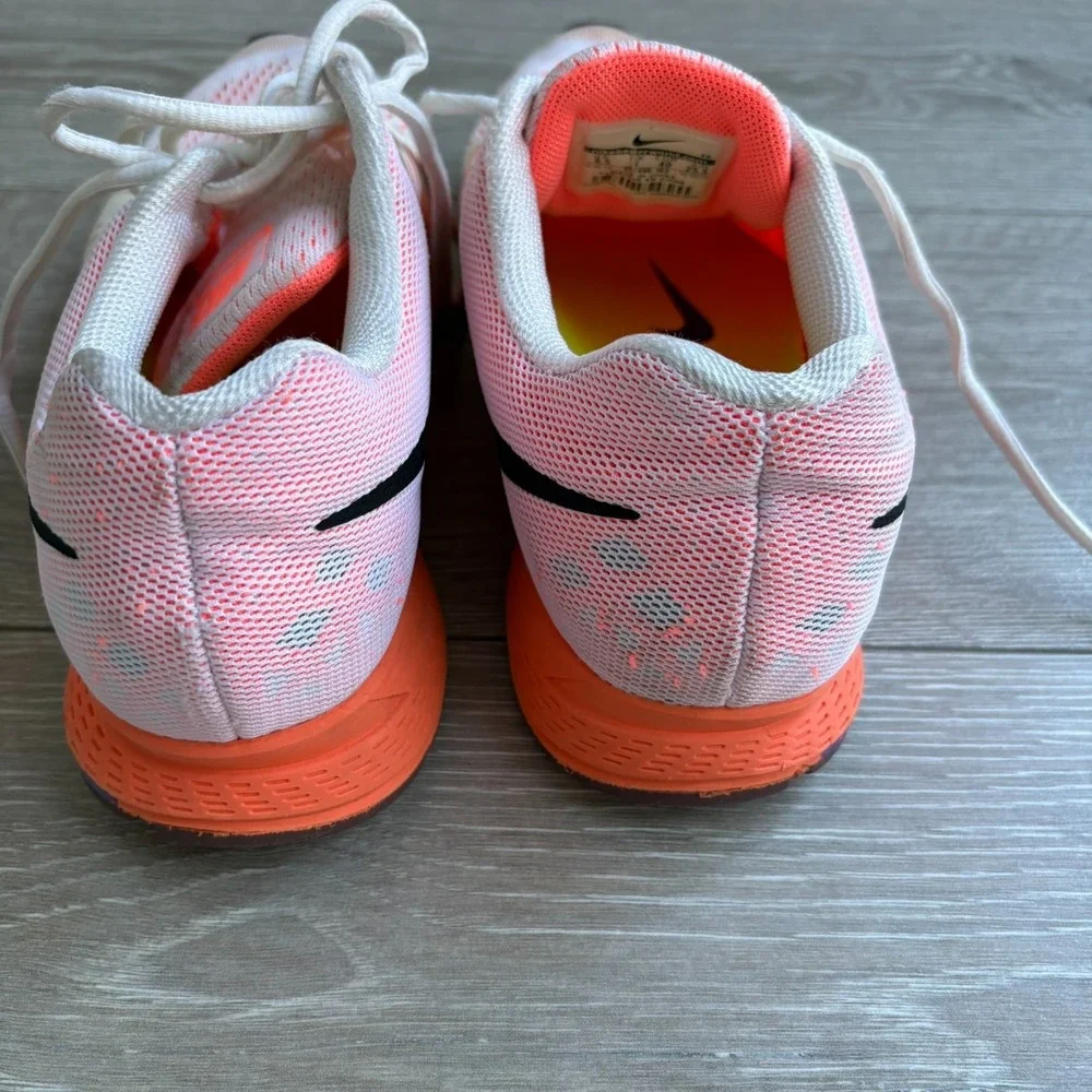 Nike Air Zoom Pegasus 31 Womens Bright Mango Orange Pink Running Shoes Size 8.5‎